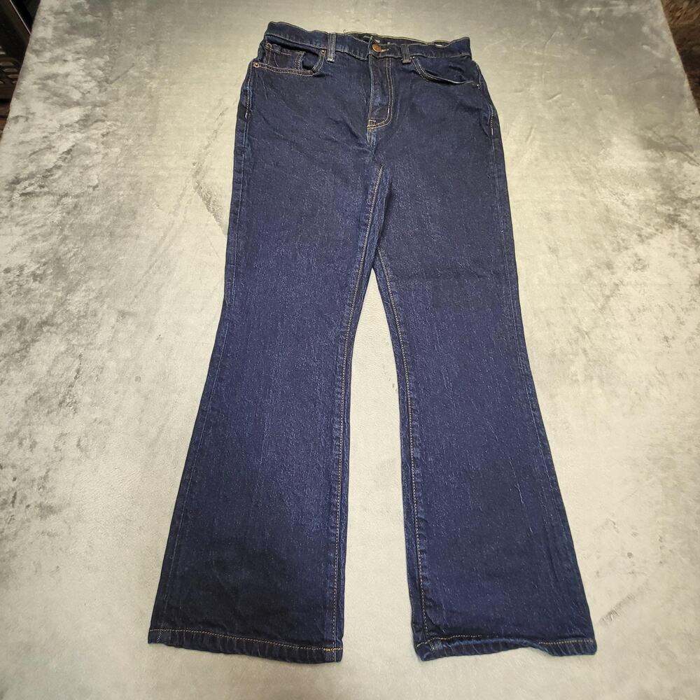 Johnny Was Jeans Womens 29 Blue Marseille Baby Boot Bootcut Dark Wash Pockets